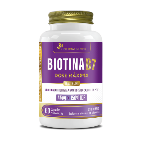 FN BIOTINA (VITAMINA B7) 150% IDR 60 CAPS